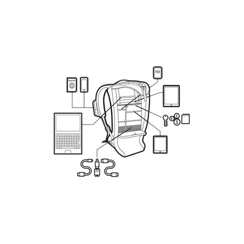 Sac et protection dorsale 16/21 niveau 2 Point 65°N