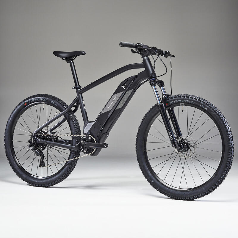 Verhuur - ELEKTRISCHE MOUNTAINBIKE E-ST 500 27.5" MIDDENMOTOR ZWART