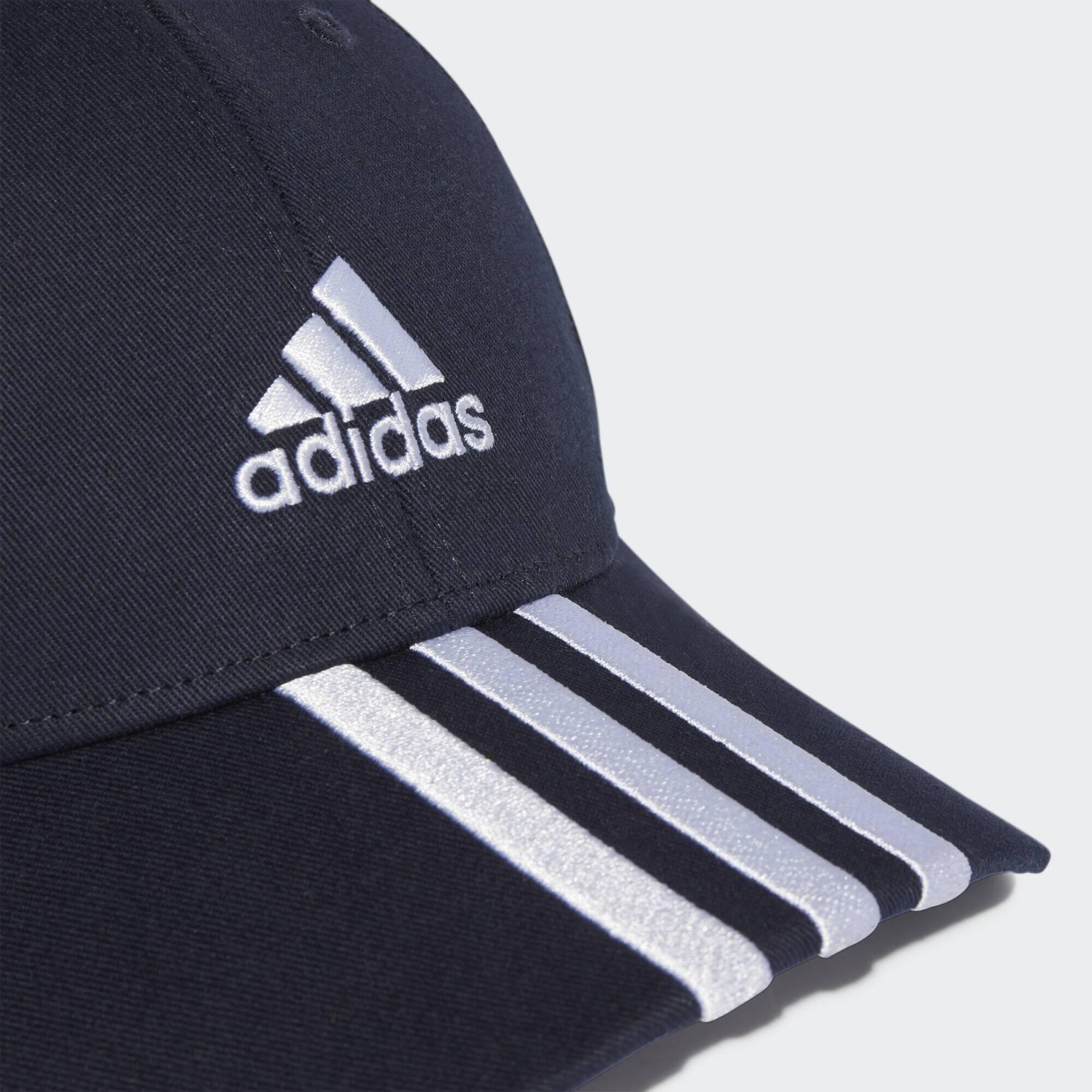 Casquette de baseball sergé coton 3 bandes 4/6