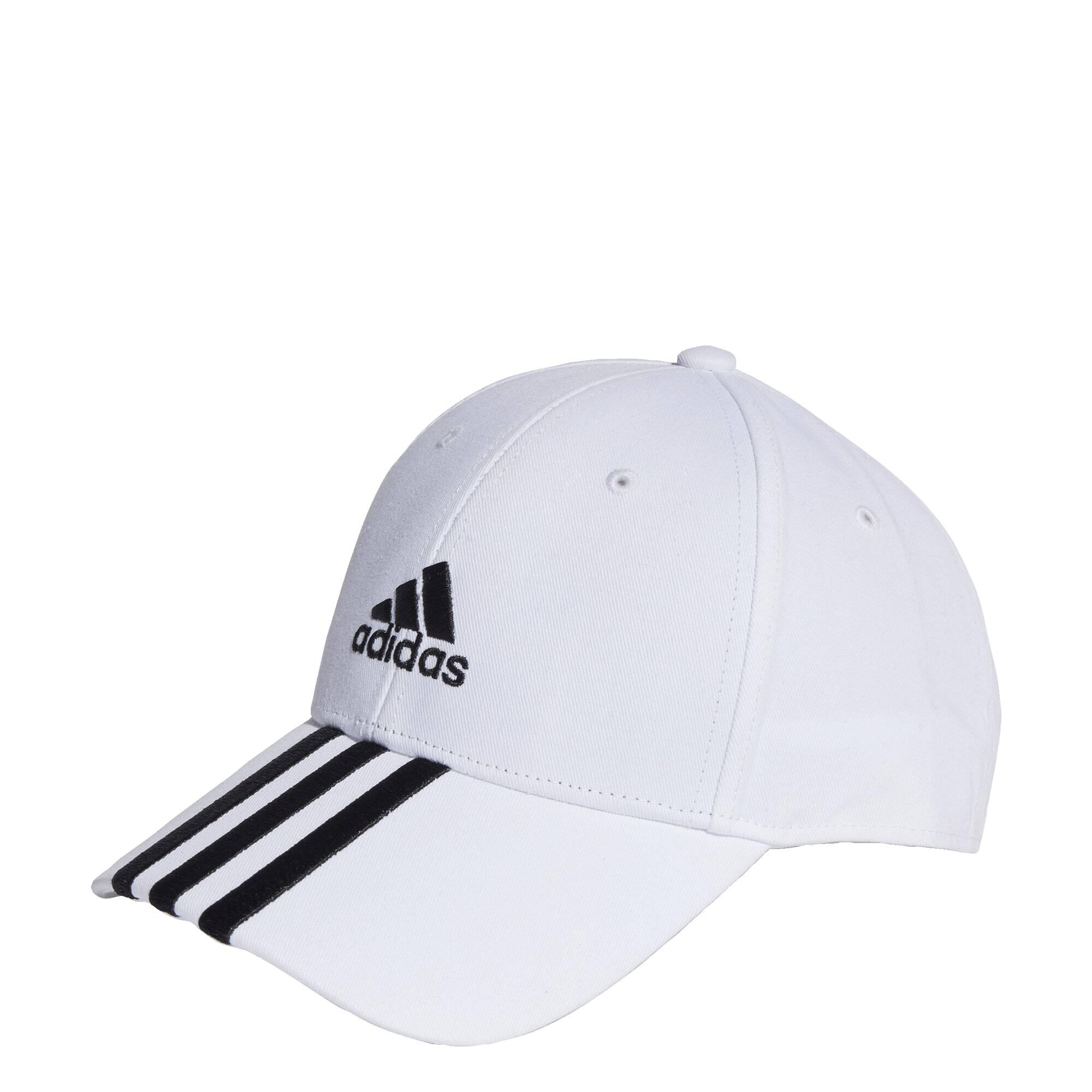 3-Stripes Cotton Twill Baseball Cap 1/6