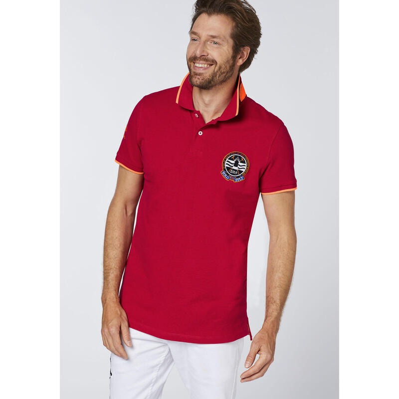 Poloshirt mit Logo-Akzenten