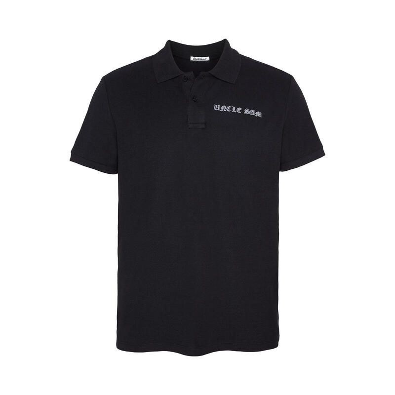 Poloshirt mit kleinem Logoprint