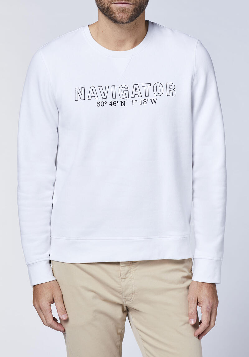 Sweatshirt mit Logo-Schriftzug