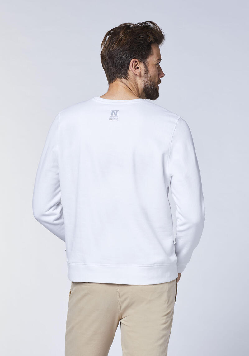 Sweatshirt mit Logo-Schriftzug