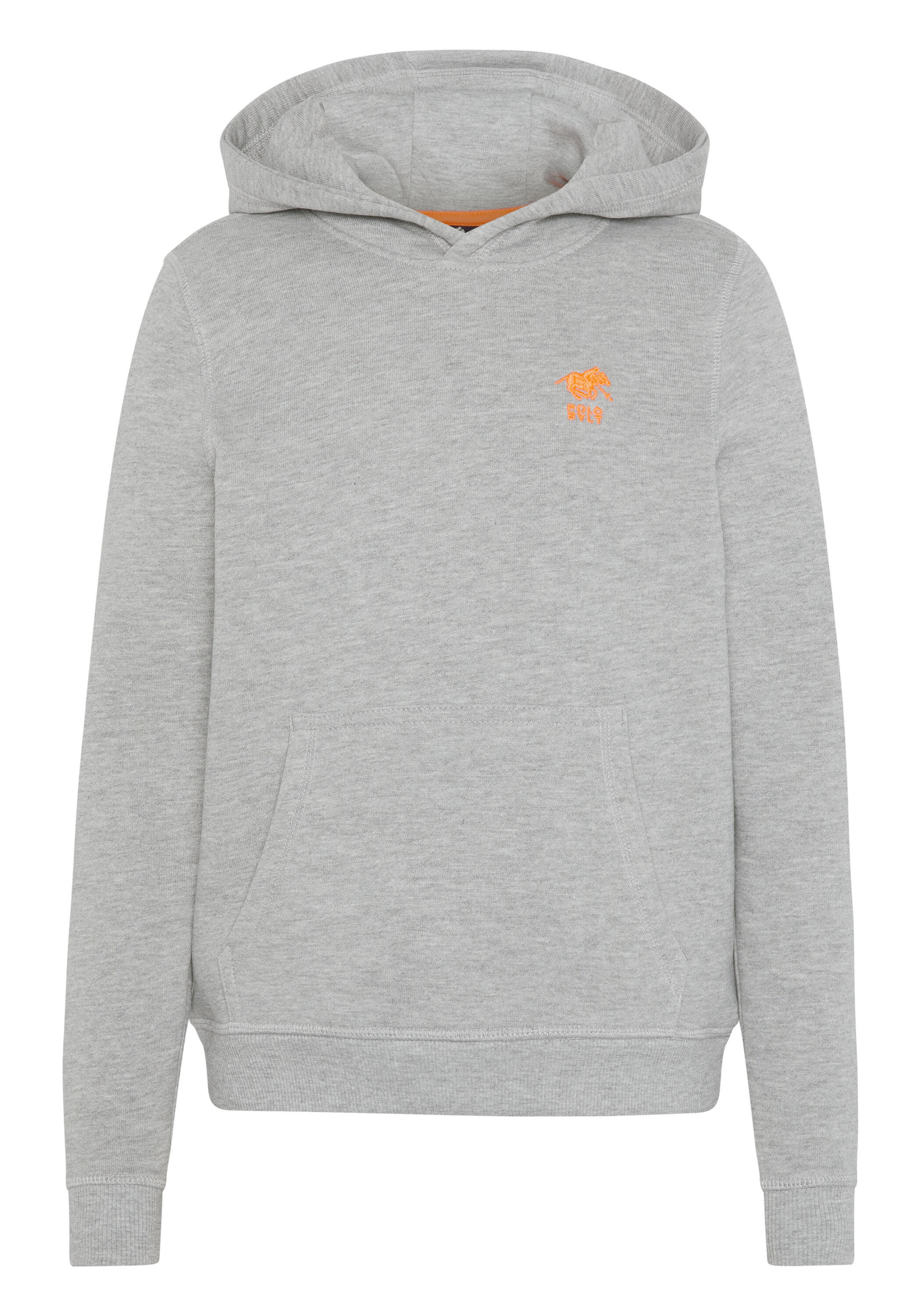 Hoodie mit Logo-Stitching