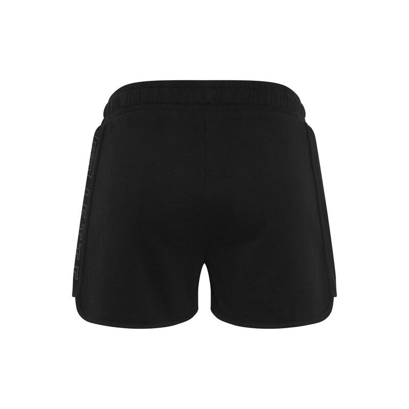 Sweatshorts mit Label-Akzenten