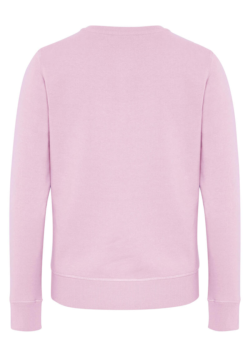 Sweater mit Label-Stitching