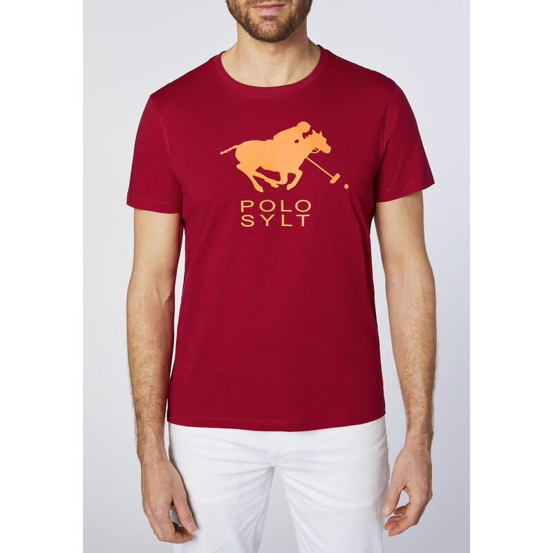 T-Shirt mit gedrucktem Logo-Symbol