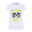 T-Shirt mit funkelndem Totenkopf und Schriftzügen