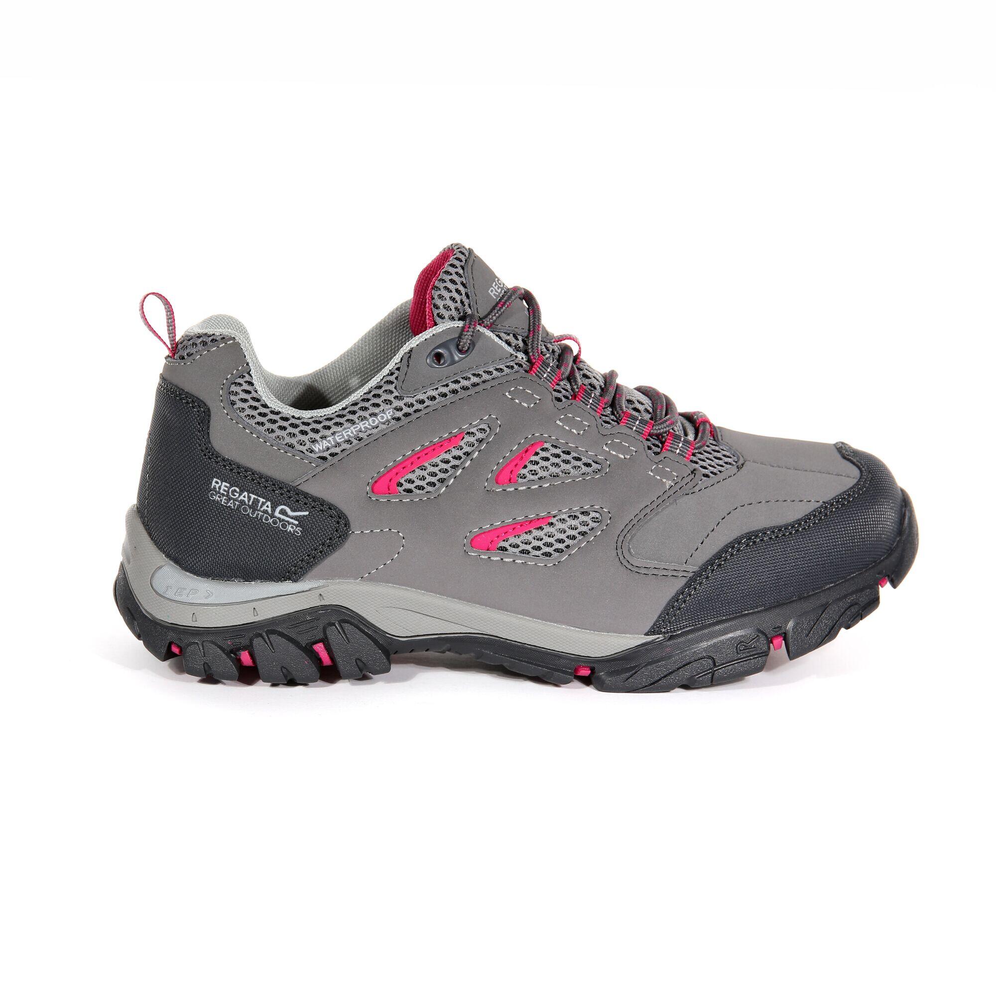 Lady Holcombe IEP Low Women's Hiking Boots - Steel Grey / Pink 1/5