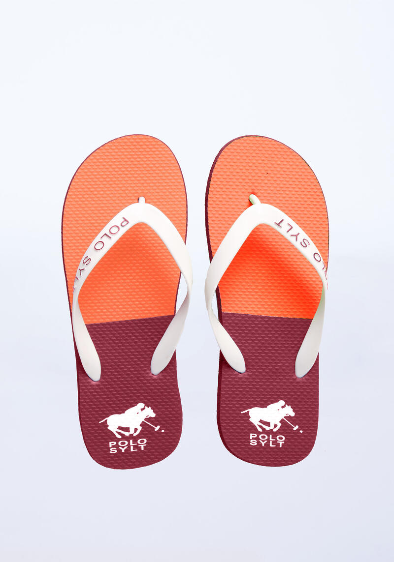 Beach-Sandals Unisex im Label-Design