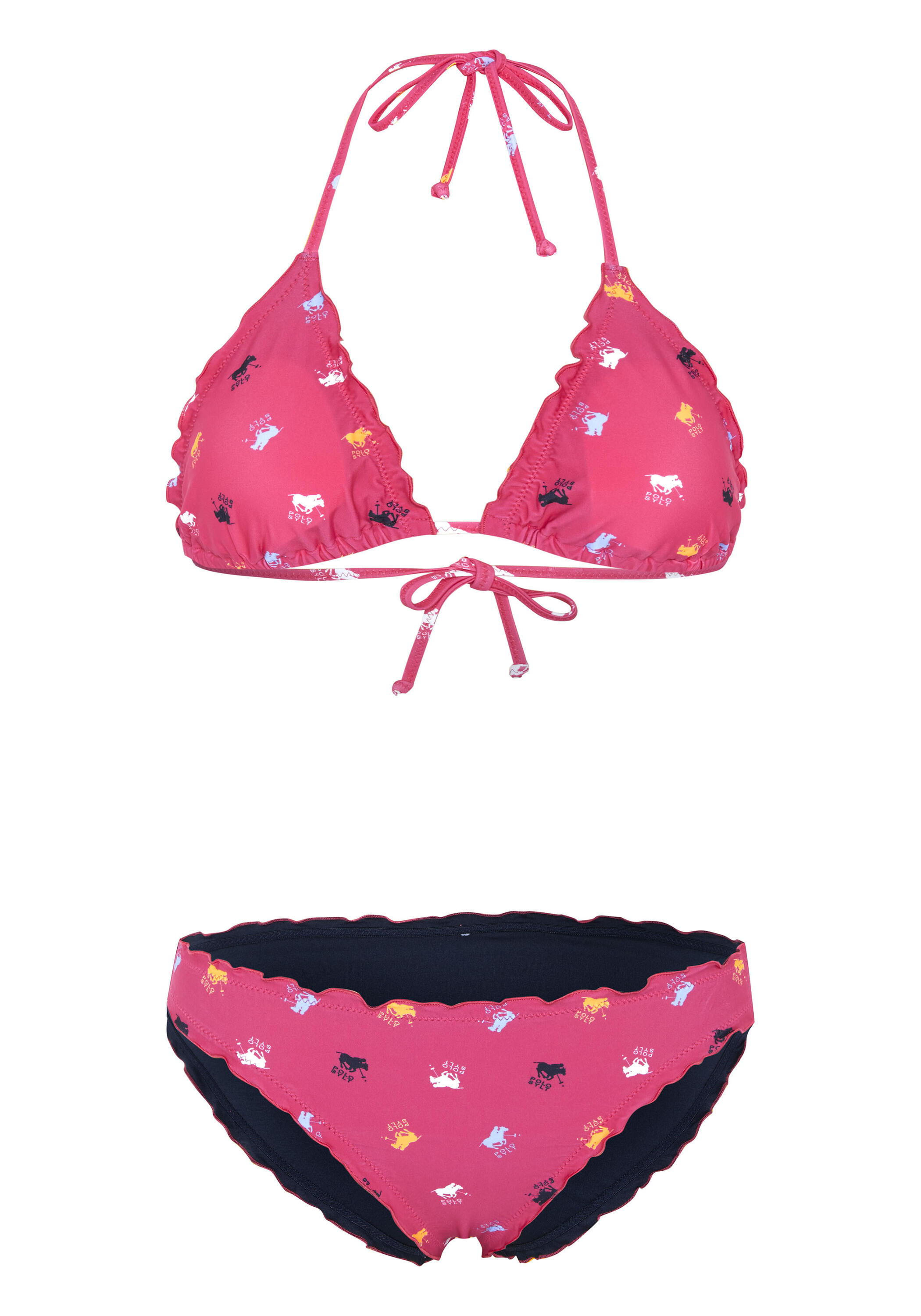 Bikini mit Allover-Muster