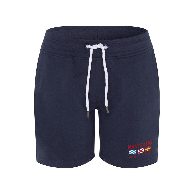 Sweatshorts mit elastischem Bund