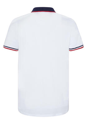 Poloshirt mit Kontrast-Akzenten