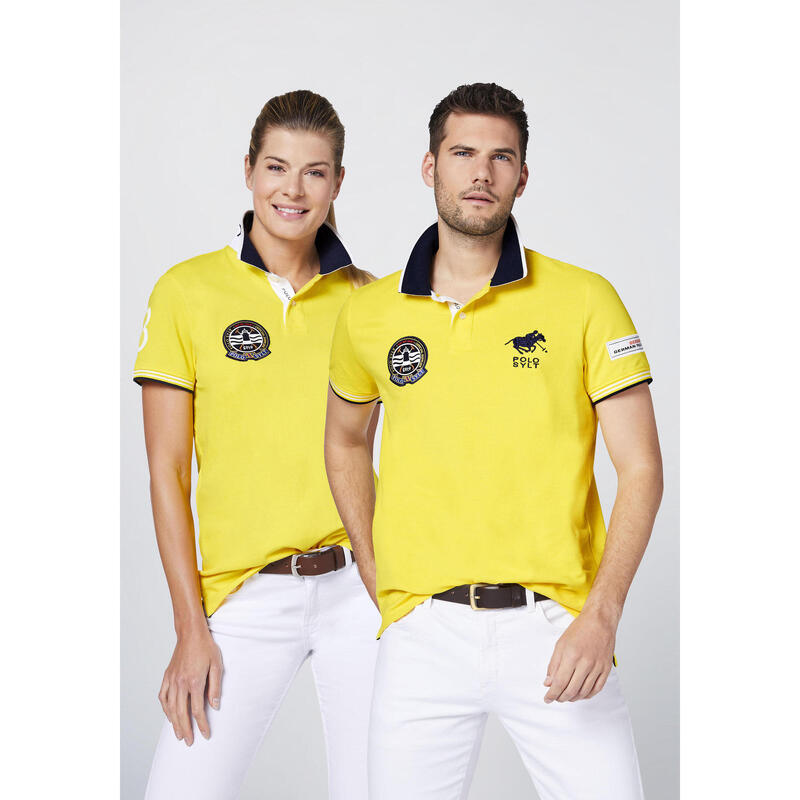 Poloshirt im Trikot-Look