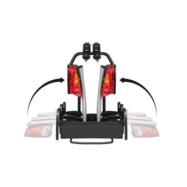 Porte-vélos sur attelage Menabo Antares – pour 2 vélos, charge 60 kg 5/7