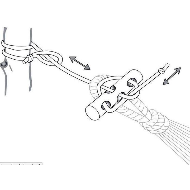 Microrope Hängematten Befestigung Seil Set Hängesessel Baum Befestigung
