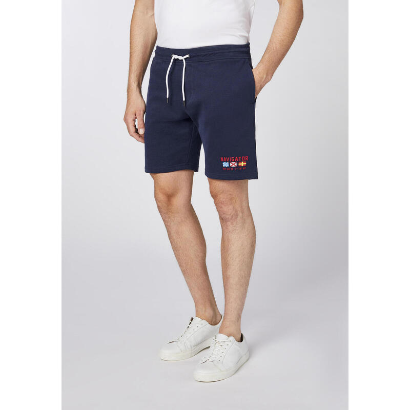 Sweatshorts mit elastischem Bündchen, GOTS