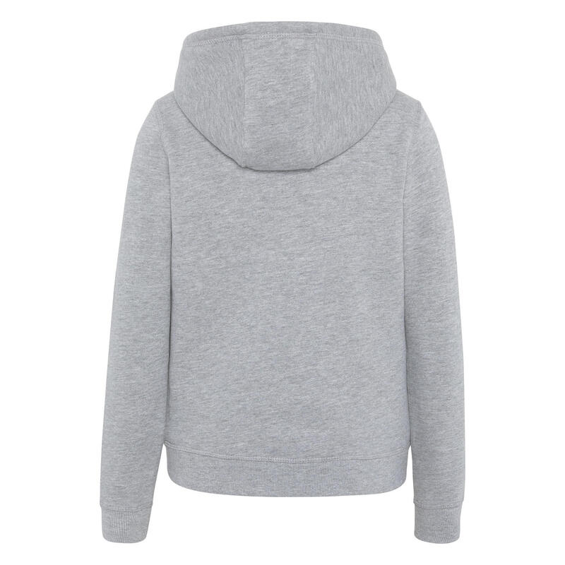 Hoodie mit glitzerndem Label-Motiv