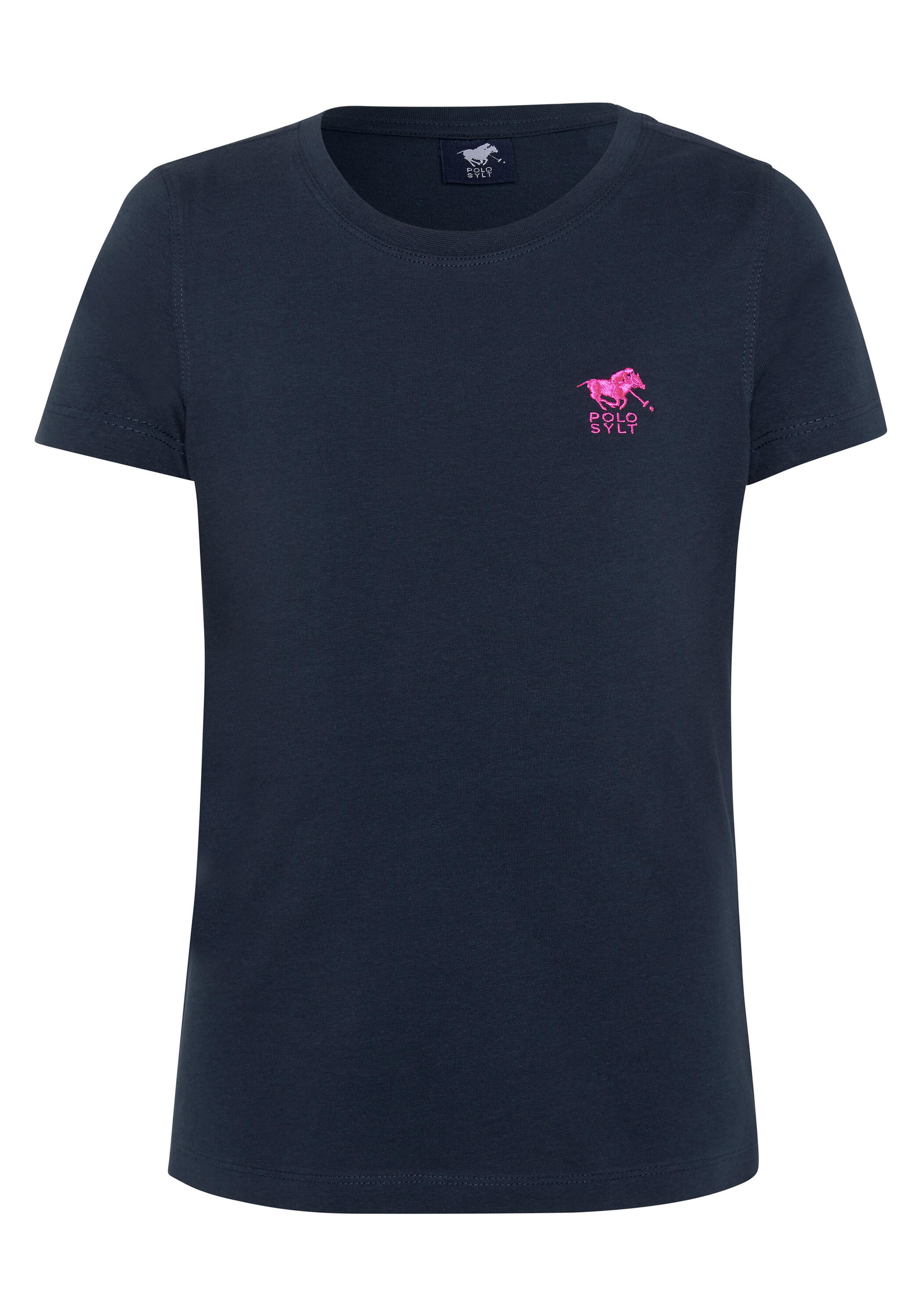 POLO SYLT T-Shirt mit gesticktem Logo-Symbol