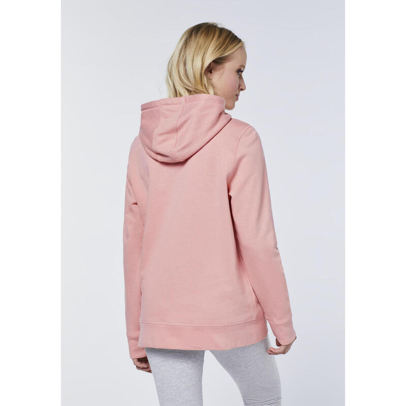 Kapuzensweatshirt mit LOVE-SAM-Frontprint