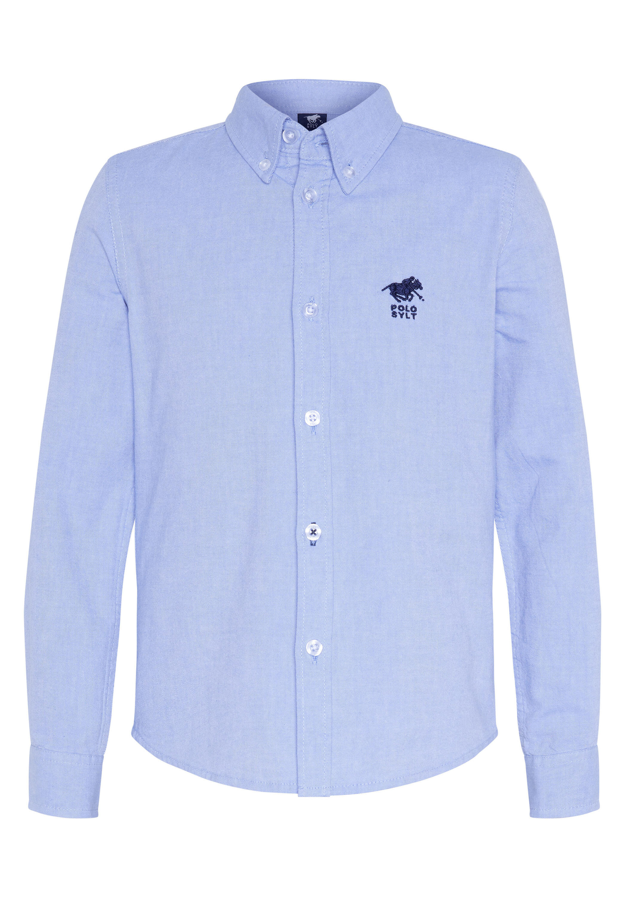 POLO SYLT Hemd mit geknöpftem Kragen und Logo-Stitching