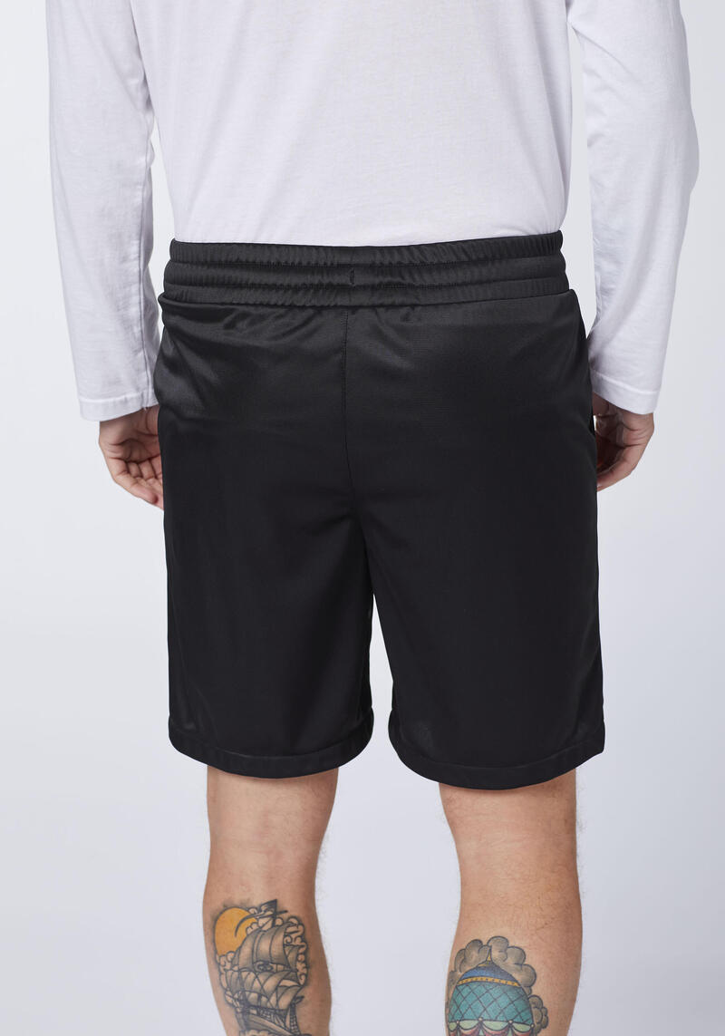 Sweatshorts mit seitlichem Logo-Druck