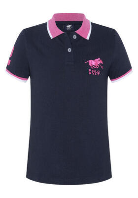 Poloshirt mit farblich abgesetztem Kragen