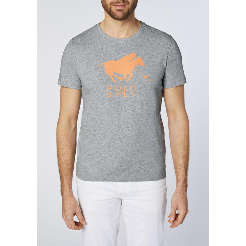 T-Shirt mit gedrucktem Logo-Symbol