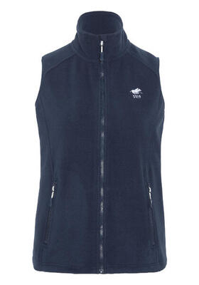 Fleece-Weste mit gesticktem Logo-Symbol