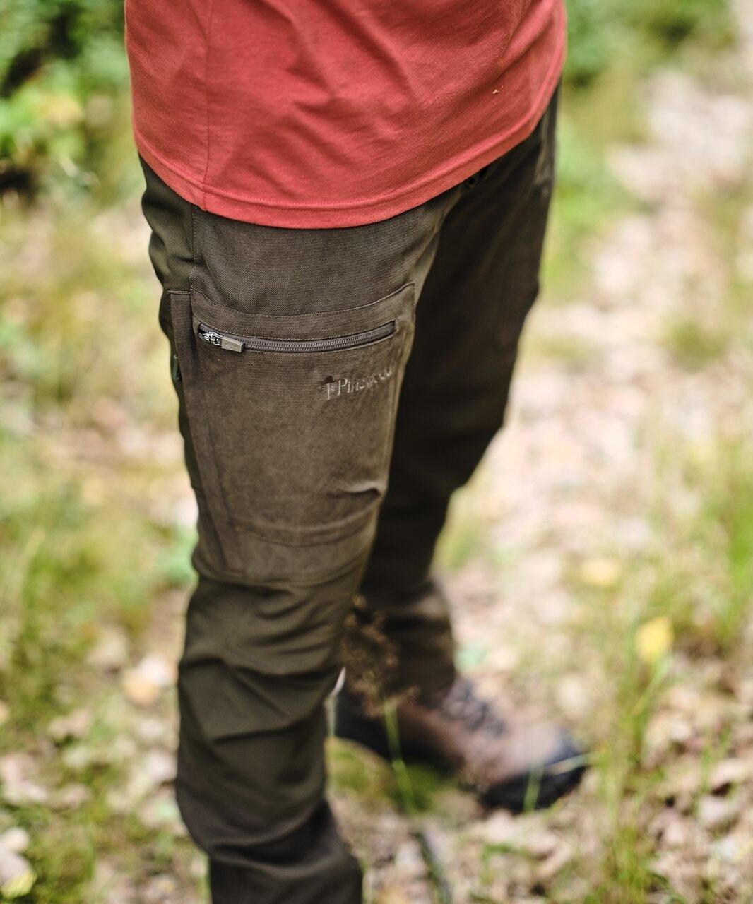 Pinewood Furudal Caribou Hunt Trouser Herren (Suede Brown/D.Olive) Größe 52 6/7