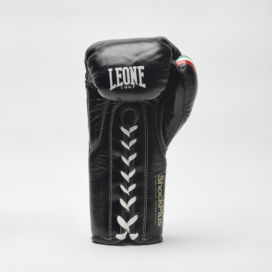 Leone1947 Luvas de Boxe SHOCK PLUS pretas 8oz 2/7