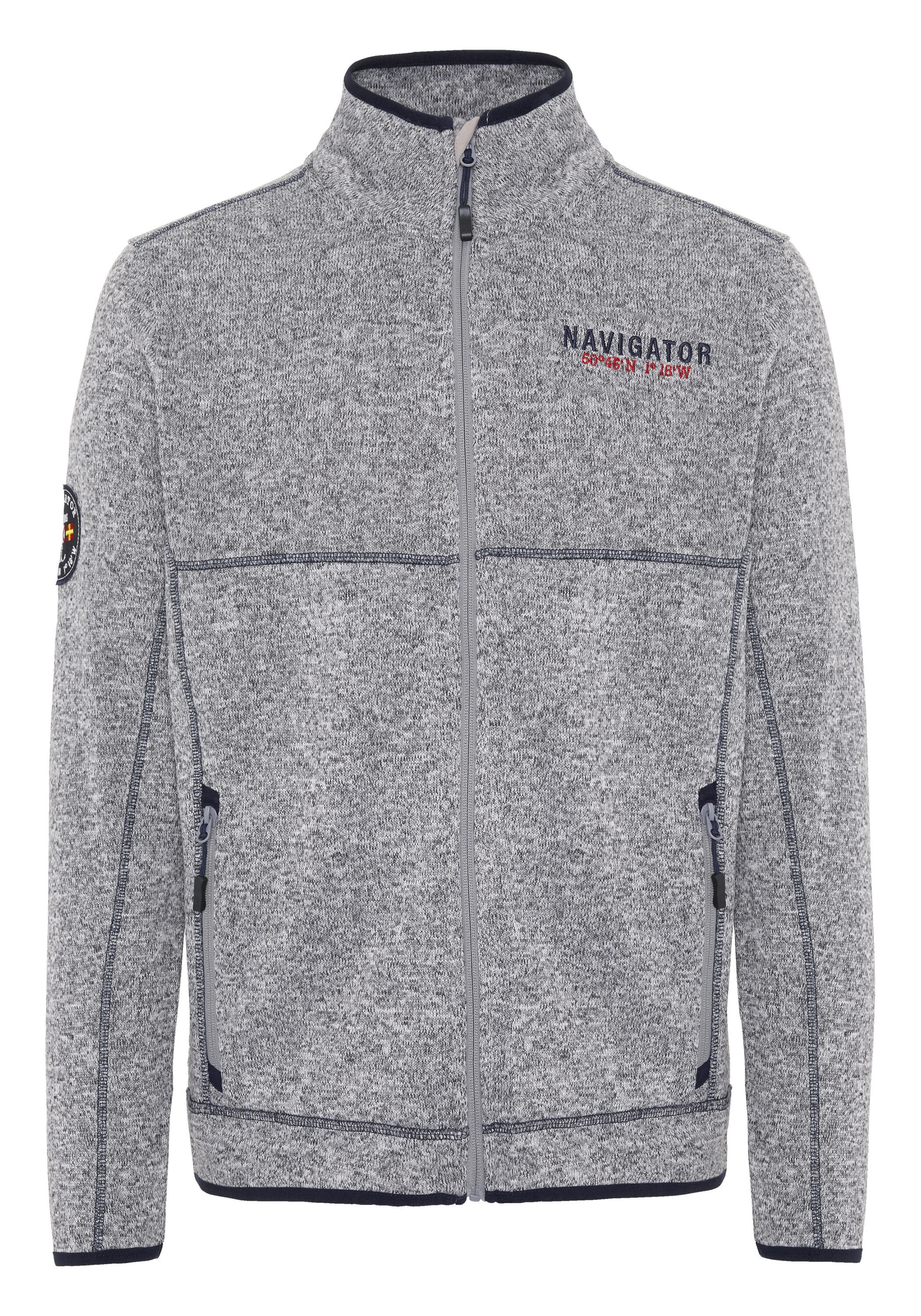 Sweatjacke aus weichem Fleece