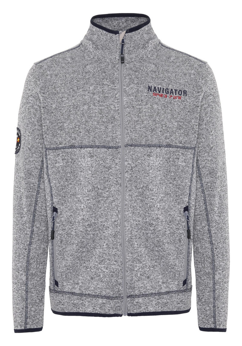 Sweatjacke aus weichem Fleece