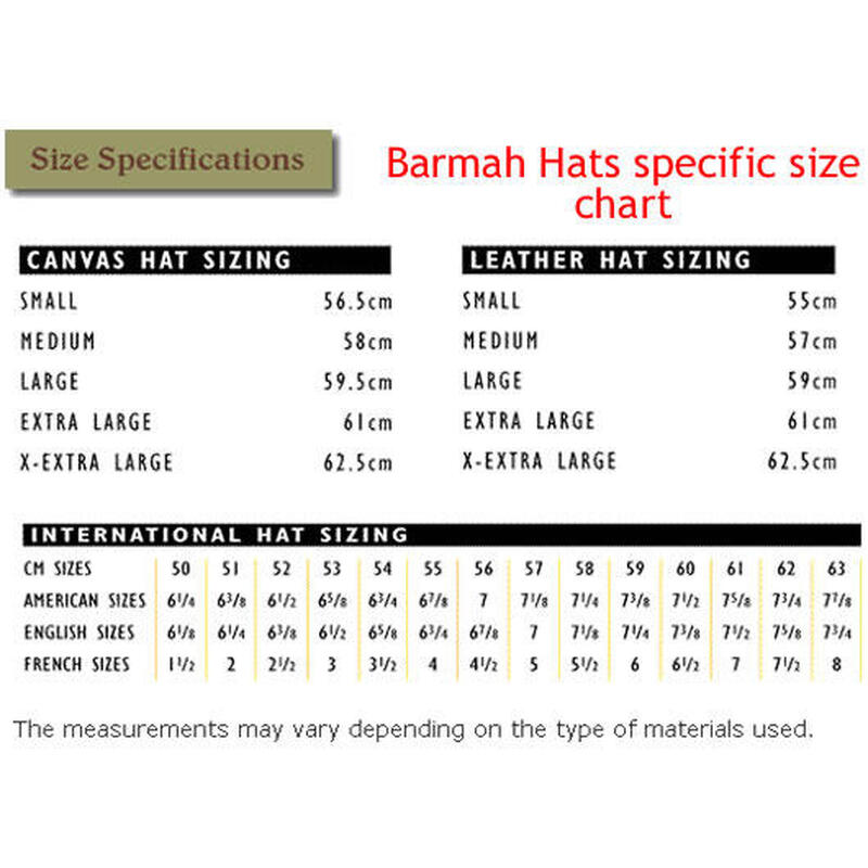 Barmah Hats Squashy Oiled Suede - Koeienleer - Opvouwbaar