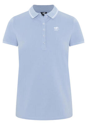 Poloshirt im Basic-Stil mit Label-Stickerei