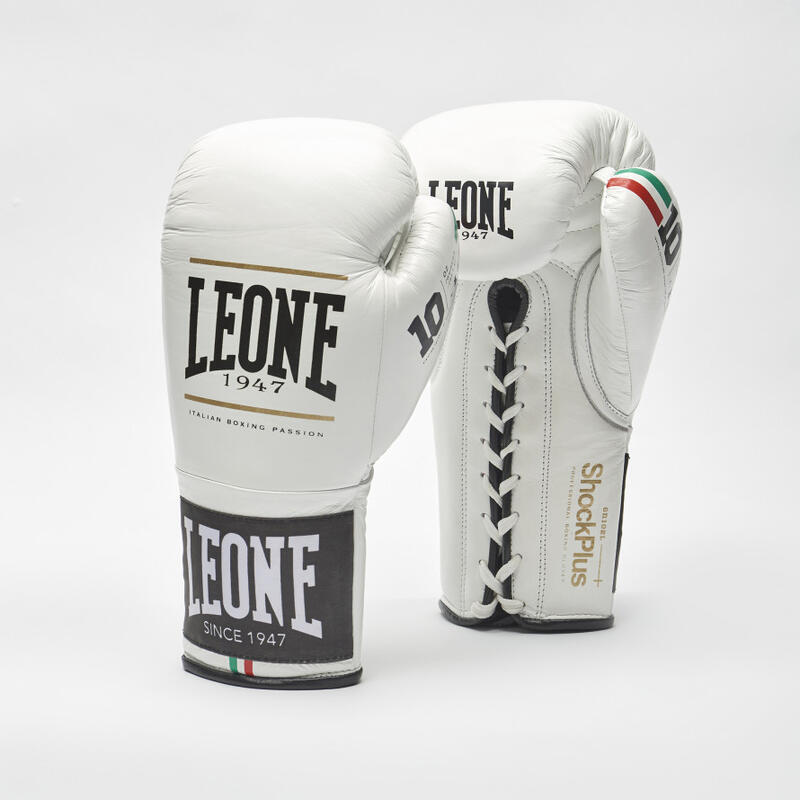 Guantes de Boxeo Leone1947 Shock Plus blanco