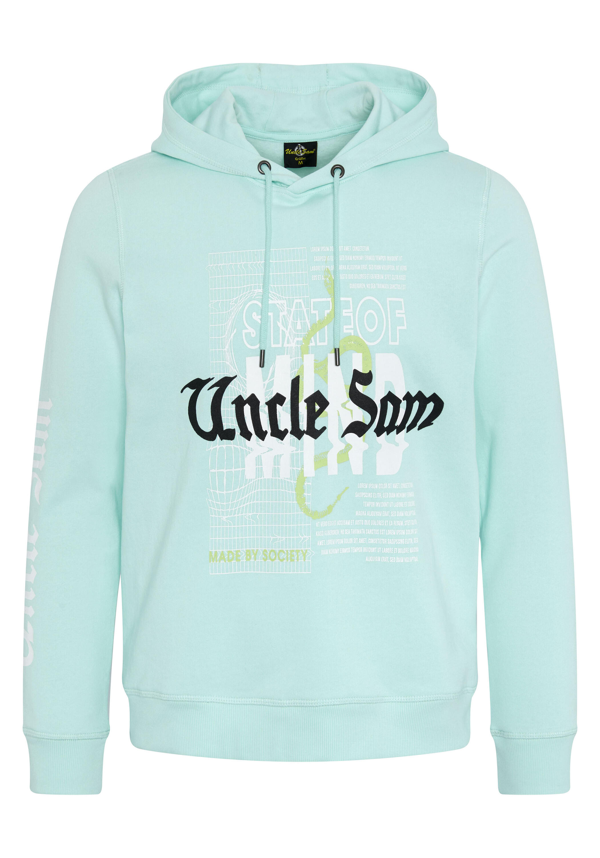 Sweatshirt im Label-Design