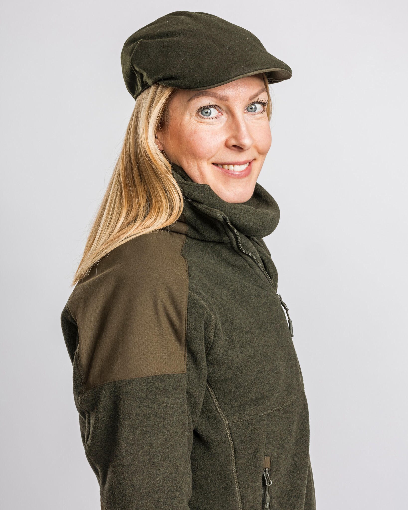 Pinewood Småland Forest Fleece Jacket Femmes - Vert Chasse 6/7