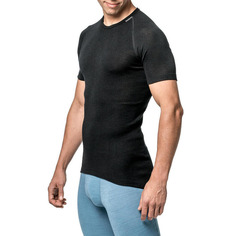 Woolpower Merino Base Layer Tee LITE - Noir