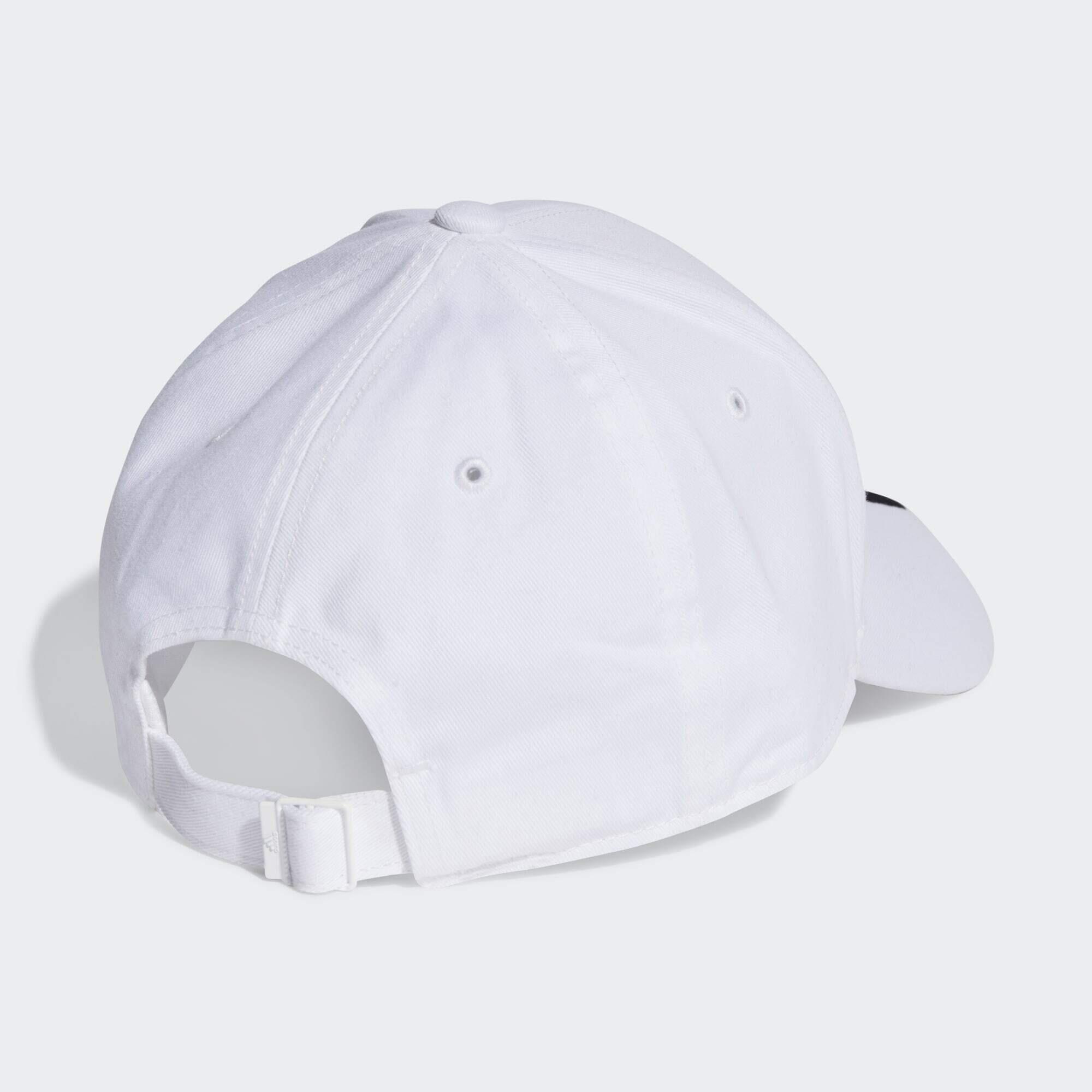 3-Stripes Cotton Twill Baseball Cap 3/6