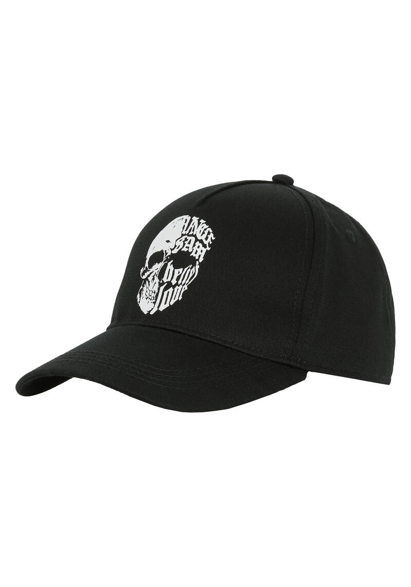 Cap mit Totenkopf-Print