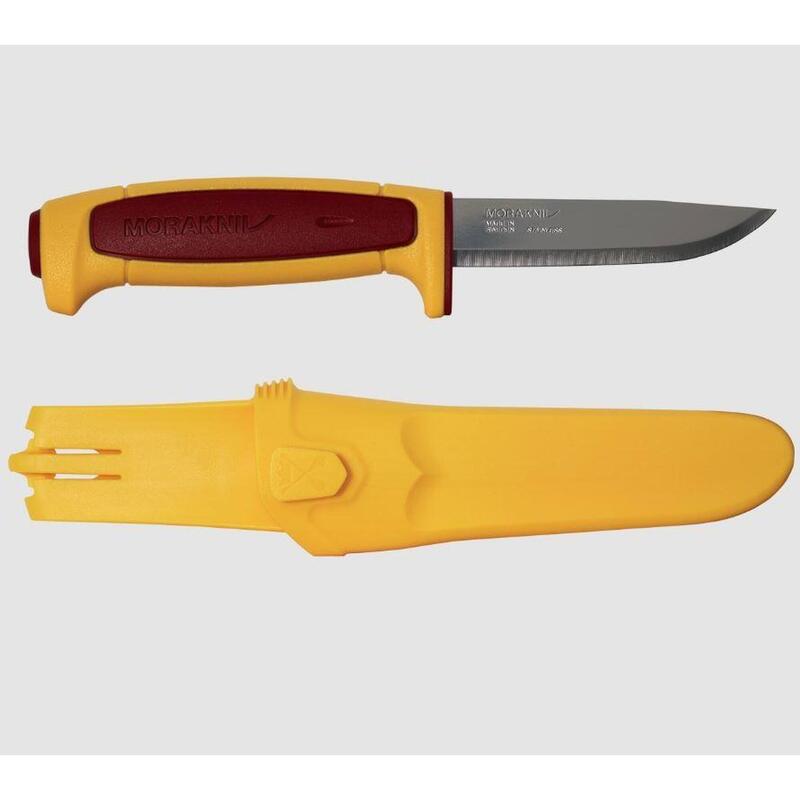 Cutit Morakniv utilitar Basic INOX 546, EDITIA 2023 -Dala Red/Yellow