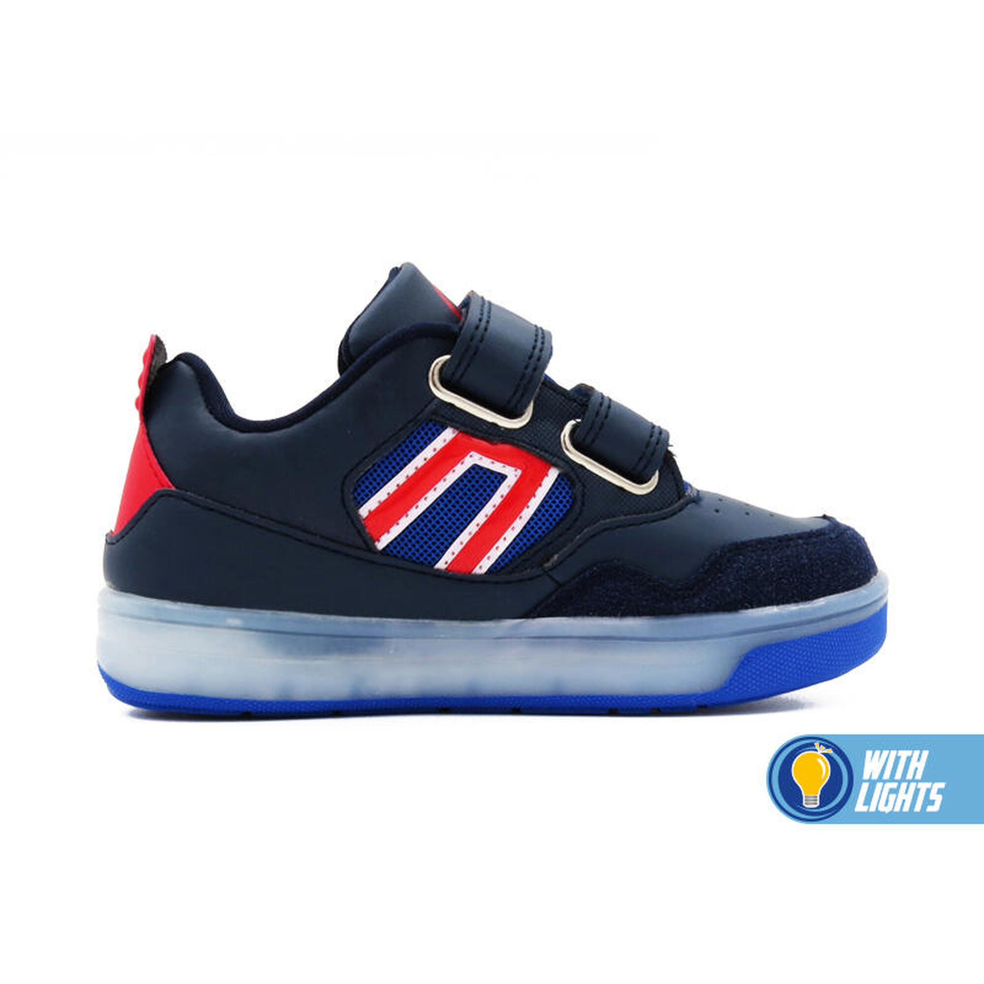 Zapatillas con Ruedas LED niños Breezy Rollers 2196090 azul marino rojo