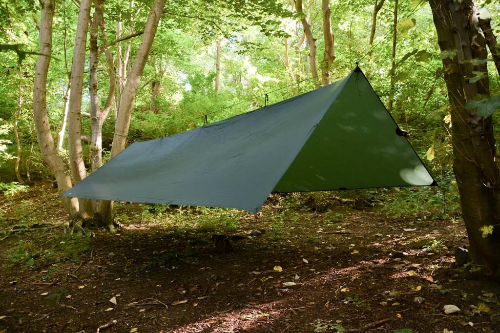 DD Hammocks Superlight Tarp XL - Olive Green 6/6