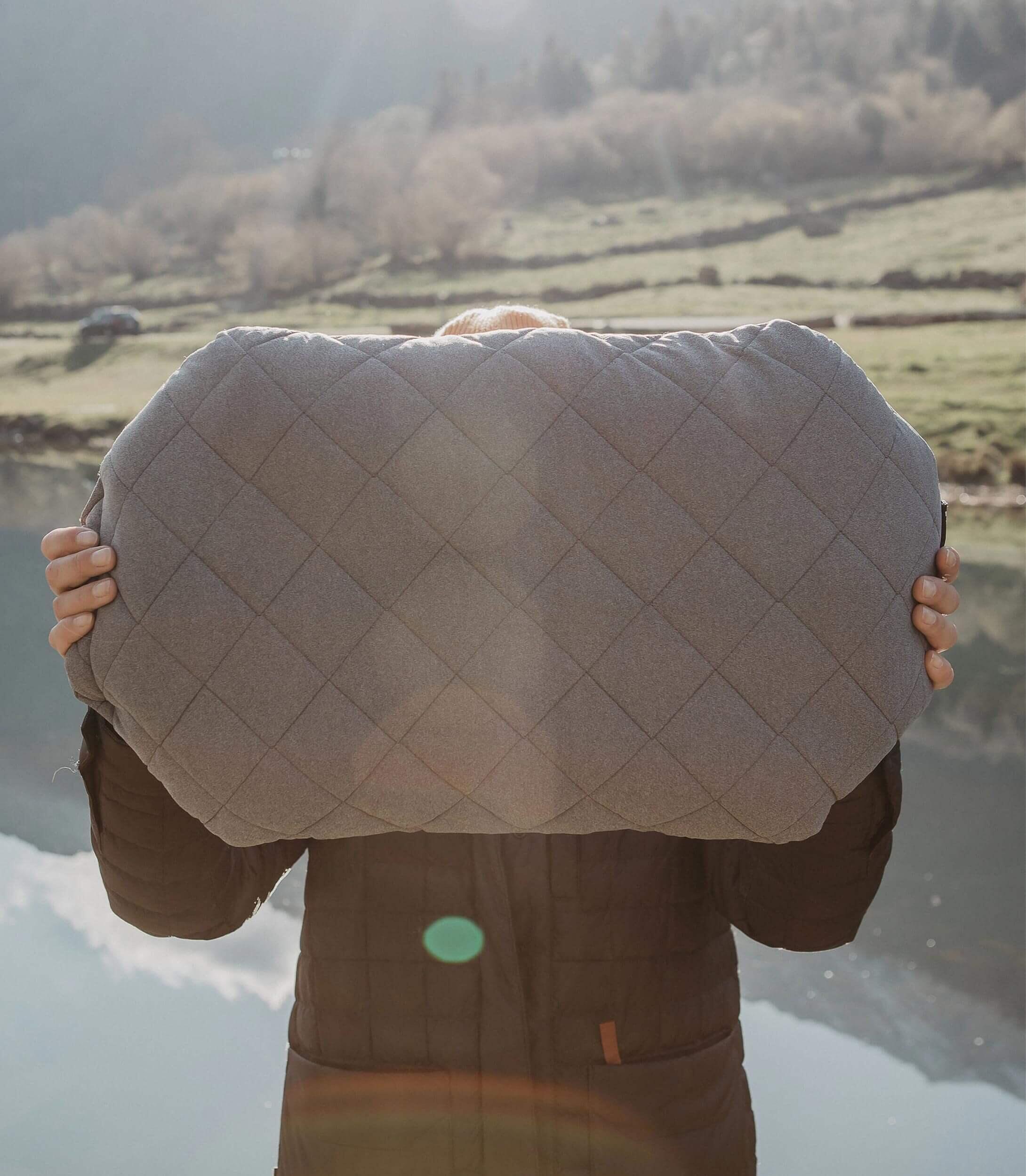 KLYMIT Poduszka LUXE PILLOW-Niebieski 5/6