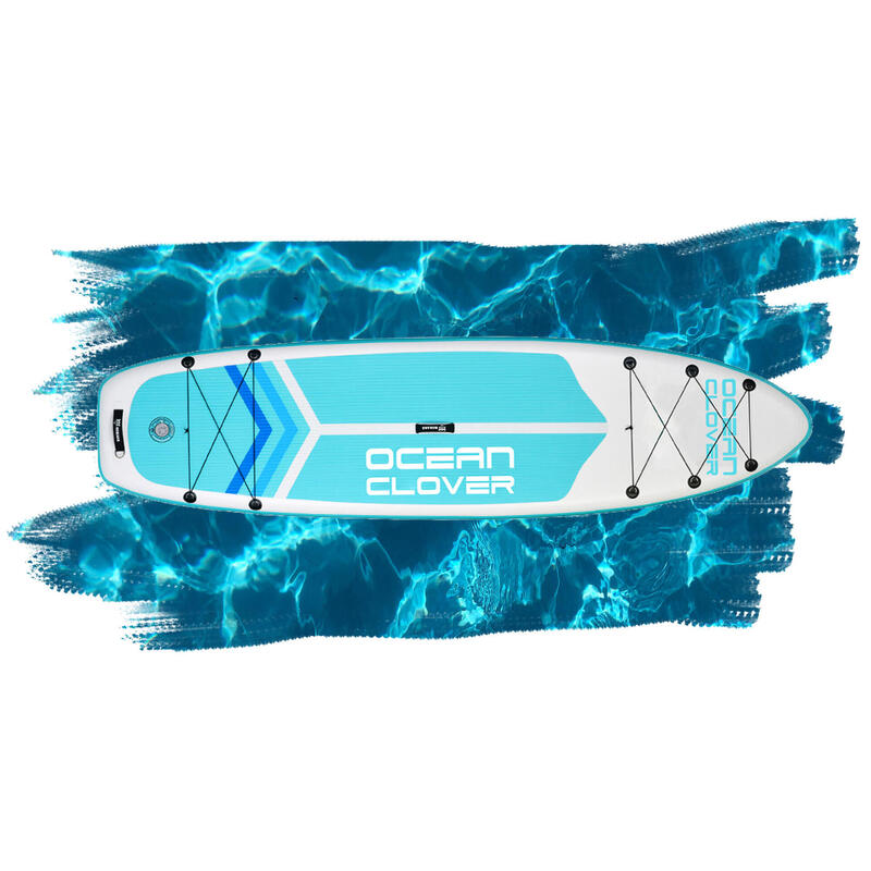 OPBLAASBAAR SUP BOARD-SUNSET- 320cm x 76cm x 15cm (SET)