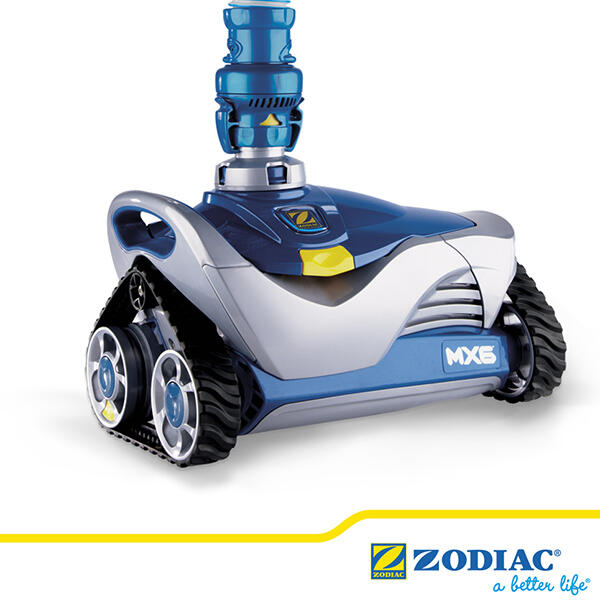 Limpiafondo MX6  hidráulico mecánico de fondo y paredes para Piscinas ZODIAC 2/7