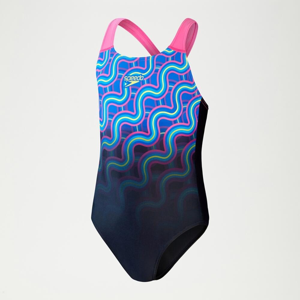 Digital Placement Splashback Junior Female Swimsuit 4/6