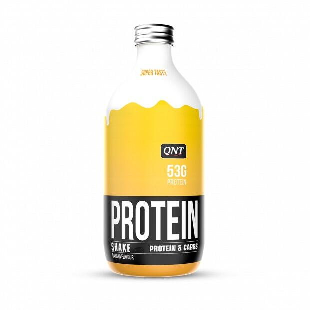 Protein Shake Glass Bottle 500ml QNT (Set of 12)
